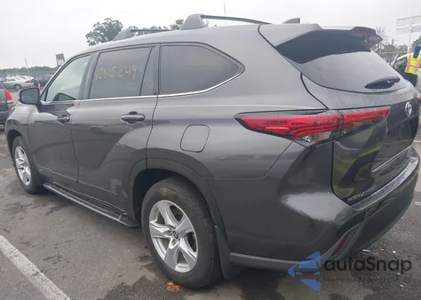 2022 Toyota Highlander Hybrid Le z USA, uszkodzony, nr VIN 5TDBBRCH2NS560230